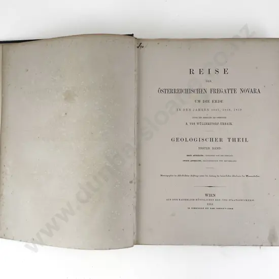 Hochstetter Dr Ferdinand von - Reise der Osterreichischen Fregatte Novara