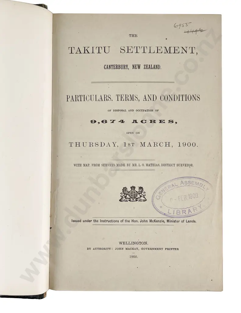 Lands For Settlement Image 1++
