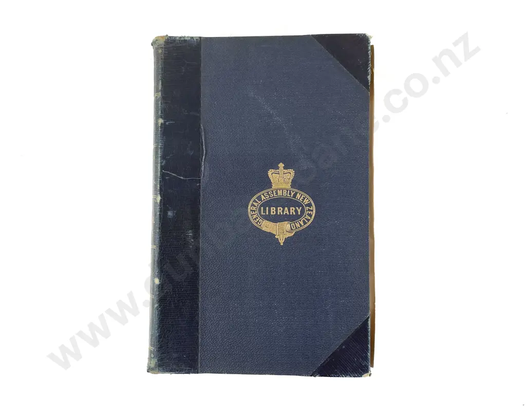 Stout Hon Robert - Notes on the Progress Of New Zealand For Twenty Years 1864-1884 Image 1++