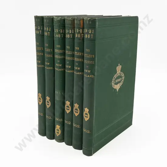 The Minister Of Lands (Compiled) The Settlers Handbook Of New Zealand (6 copies)