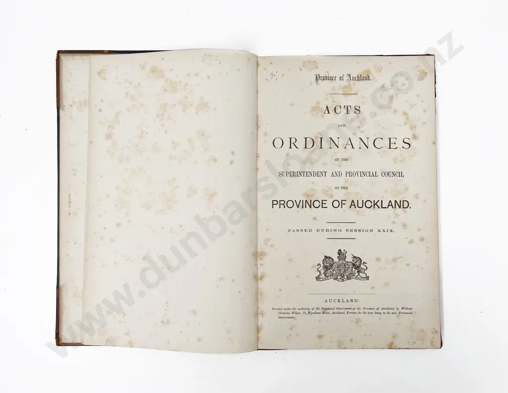 Two 19th Century Colonial/Governmental Reports Image 1++