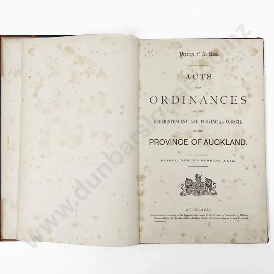 Two 19th Century Colonial/Governmental Reports