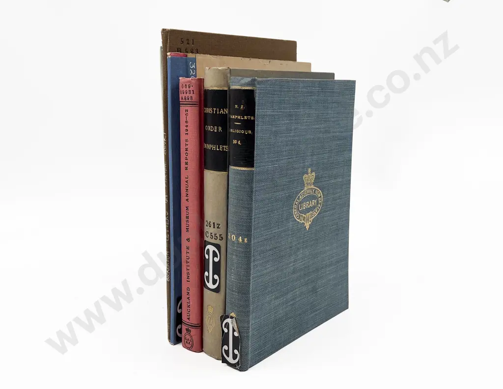 6 Volumes Of Bound Vintage Pamphlets Image 1++