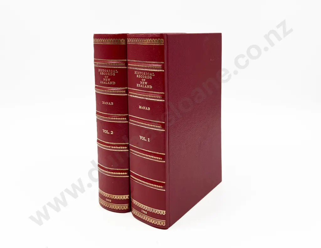 McNab Robert - Historical Records of New Zealand (2 Volumes) Image 1++