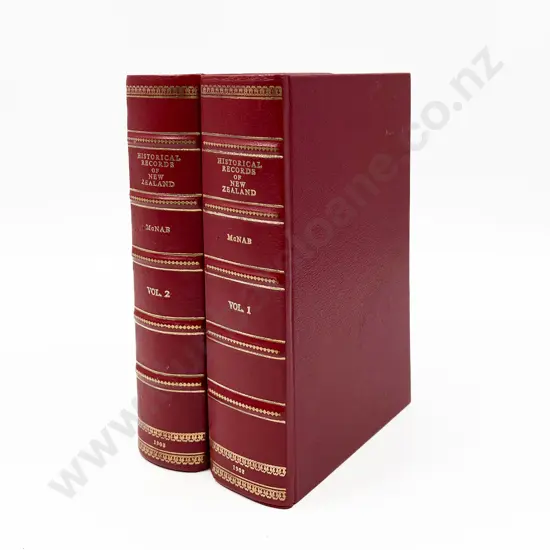 McNab Robert - Historical Records of New Zealand (2 Volumes)