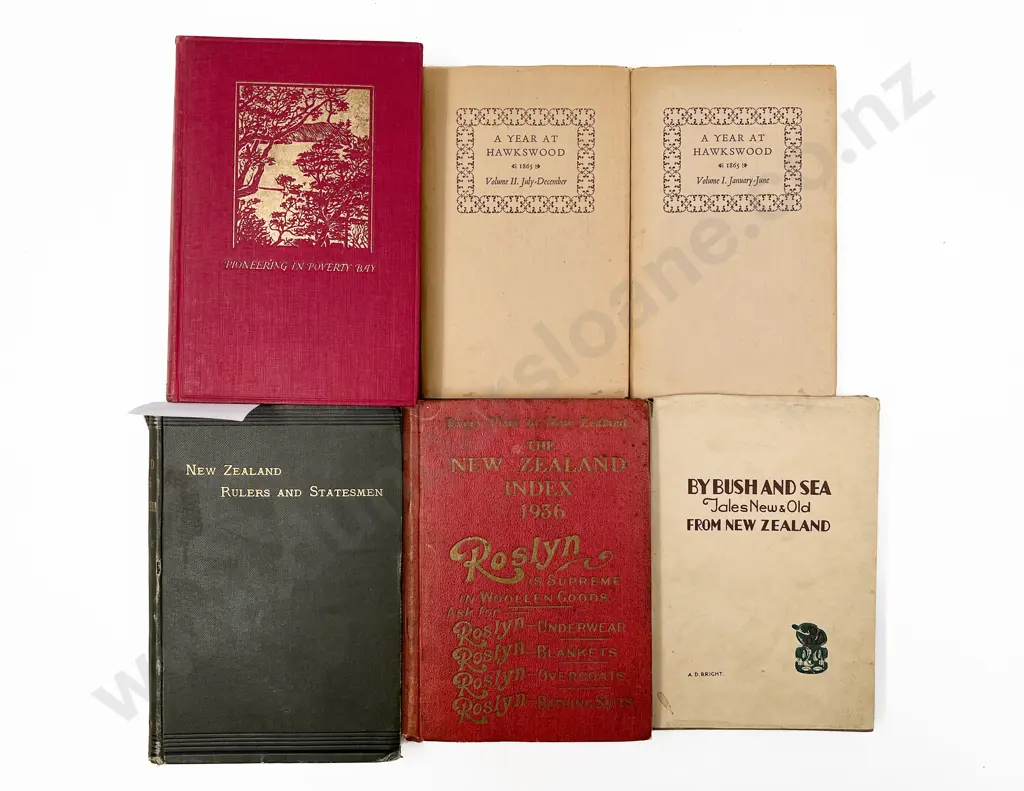 6 New Zealand Historical Volumes Image 1++