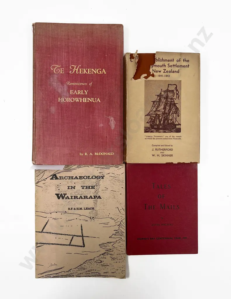 4 Various New Zealand Regional Volumes Image 1++