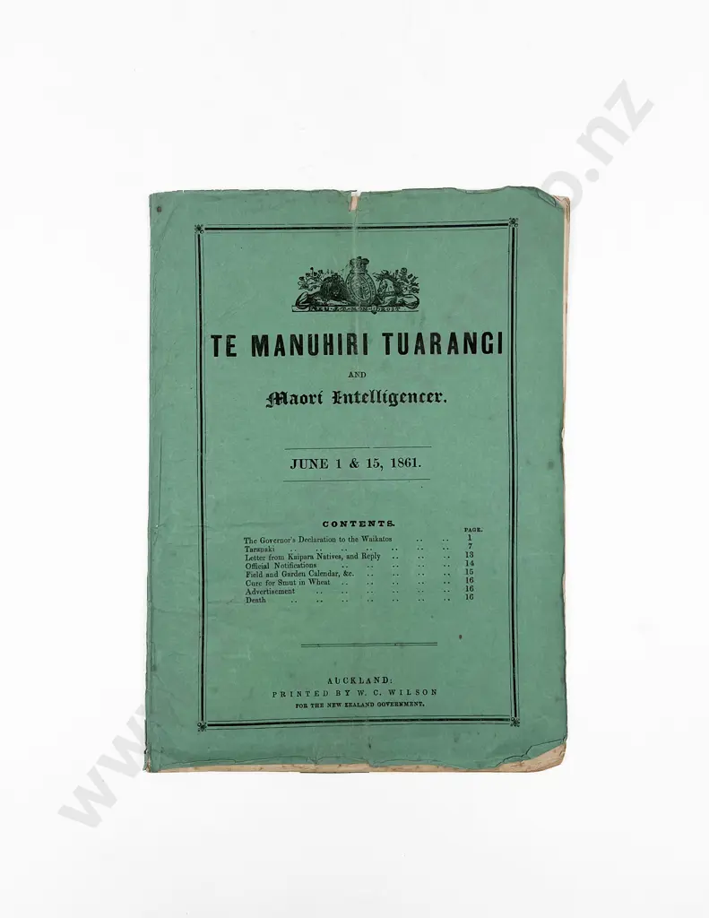 Te Manuhiri and Maori Intelligence Image 1++