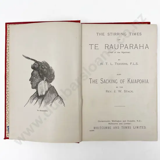 Travers W T L - The Stirring Times of Te Rauparaha (Chief of the Ngatitoa)