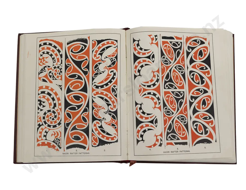 Hamilton Augustus - The Art Workmanship Of The Maori Race In New Zealand Image 1++