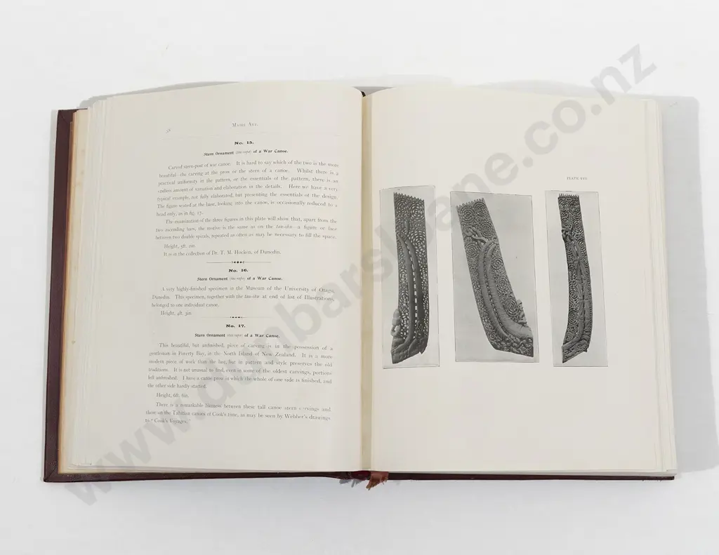 Hamilton Augustus - The Art Workmanship Of The Maori Race In New Zealand Image 1++
