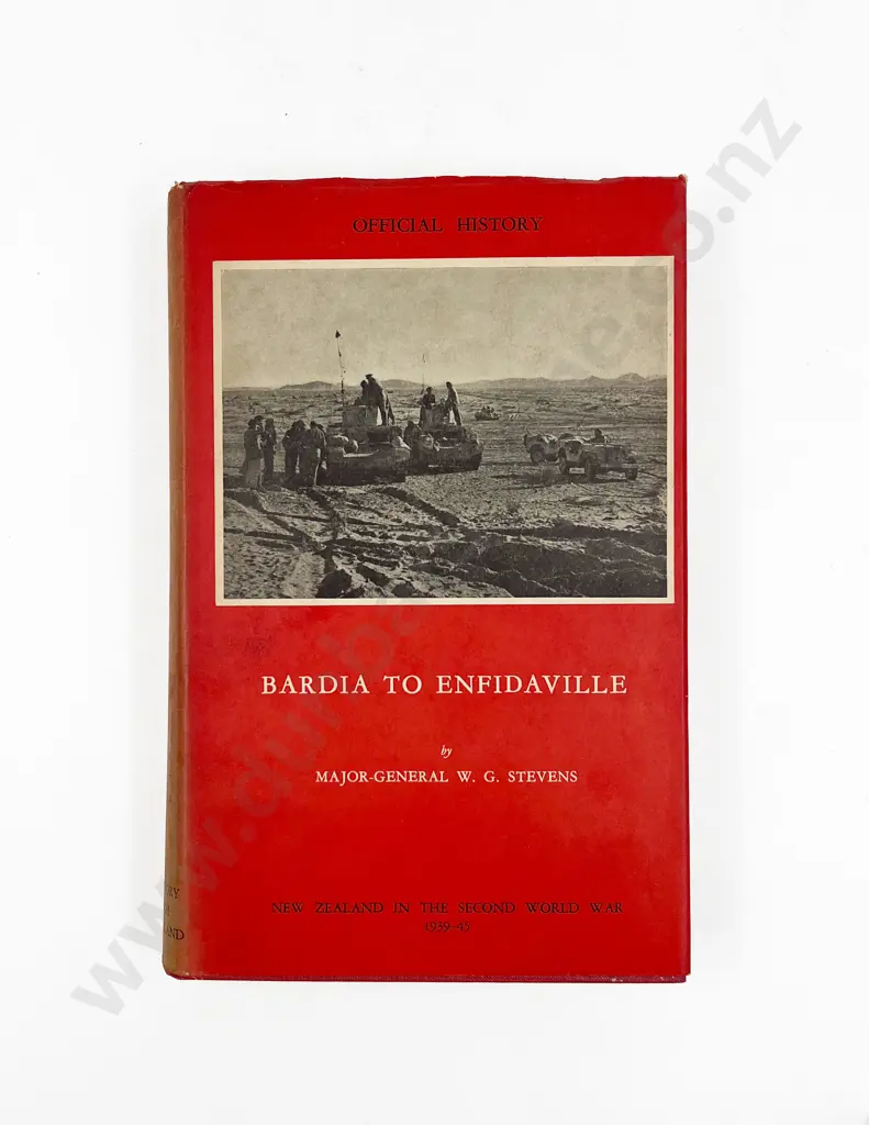 Stevens Major-General W G - Bardia to Enfidaville Image 1++
