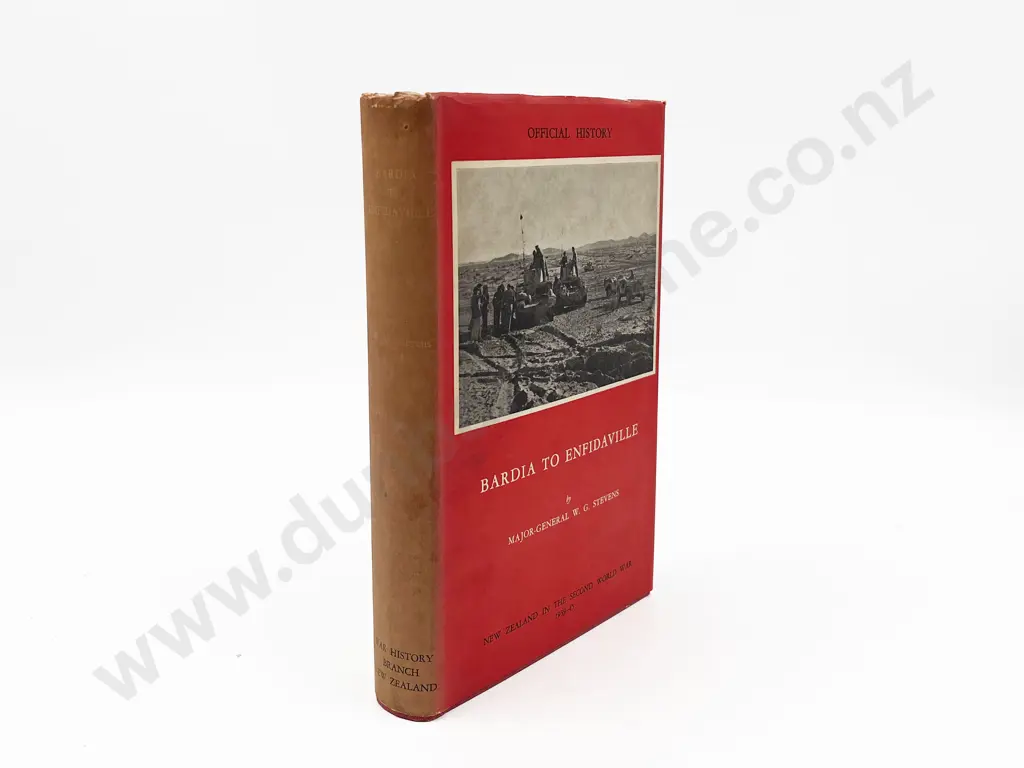 Stevens Major-General W G - Bardia to Enfidaville Image 1++
