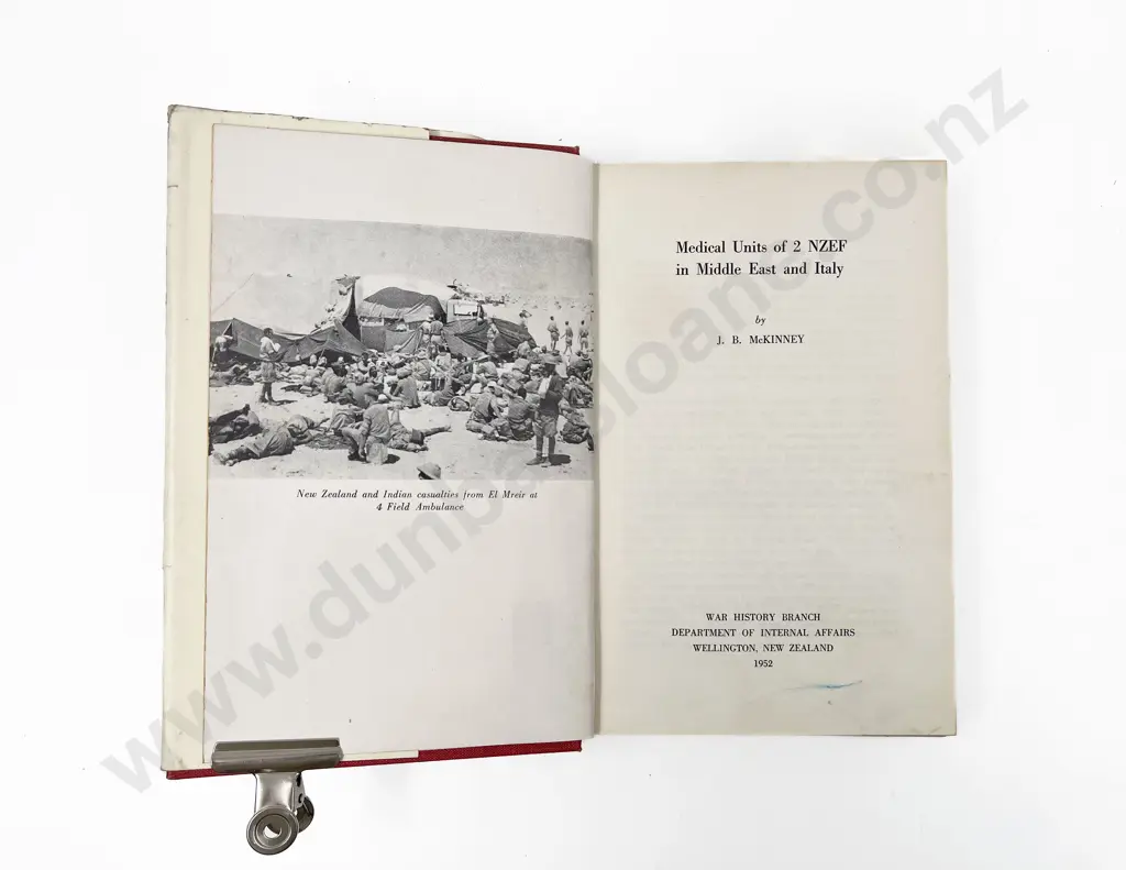 McKinney J B - Medical Units of 2 NZEF in Middle East and Italy Image 1++
