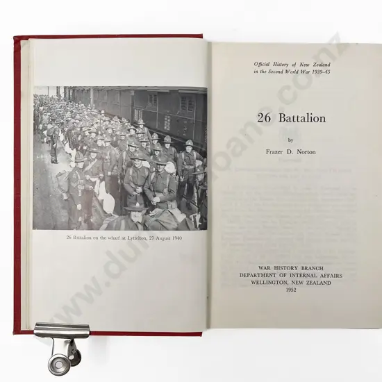 Norton Frazer D - 26 Battalion