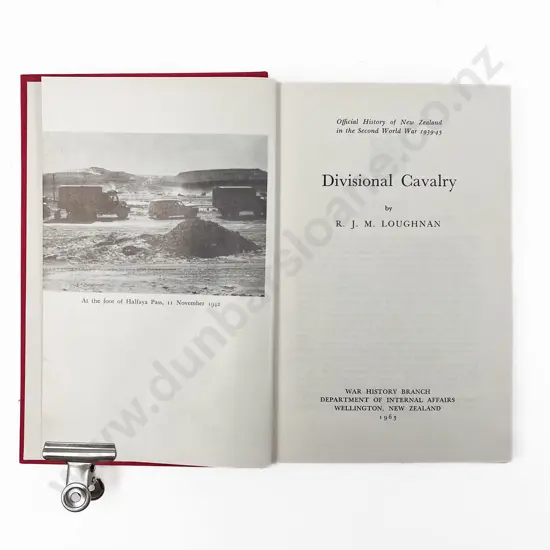 Loughnan R J M - Divisional Cavalry