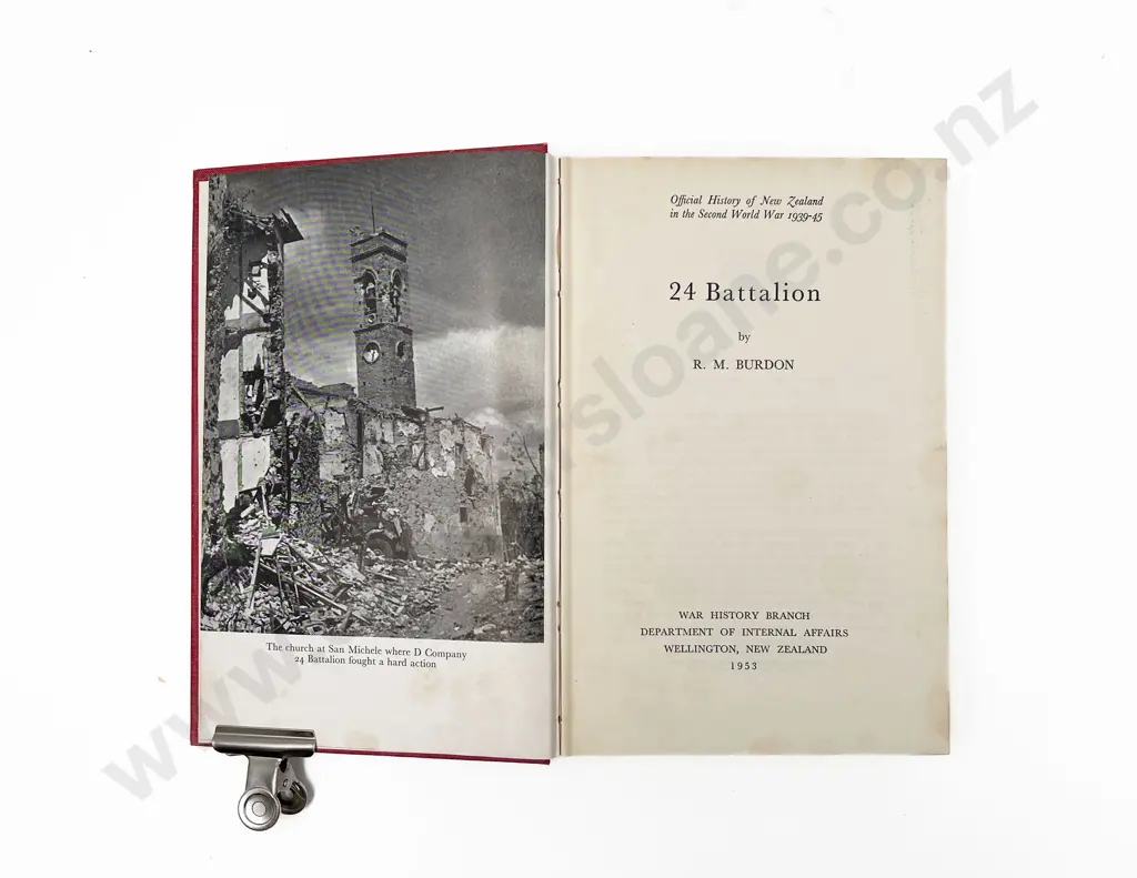 Burdon R M - 24 Battalion Image 1++