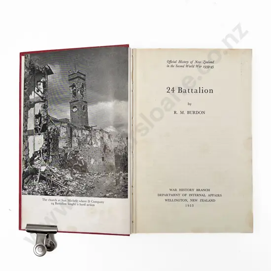 Burdon R M - 24 Battalion