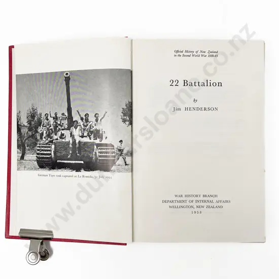 Henderson Jim - 22 Battalion