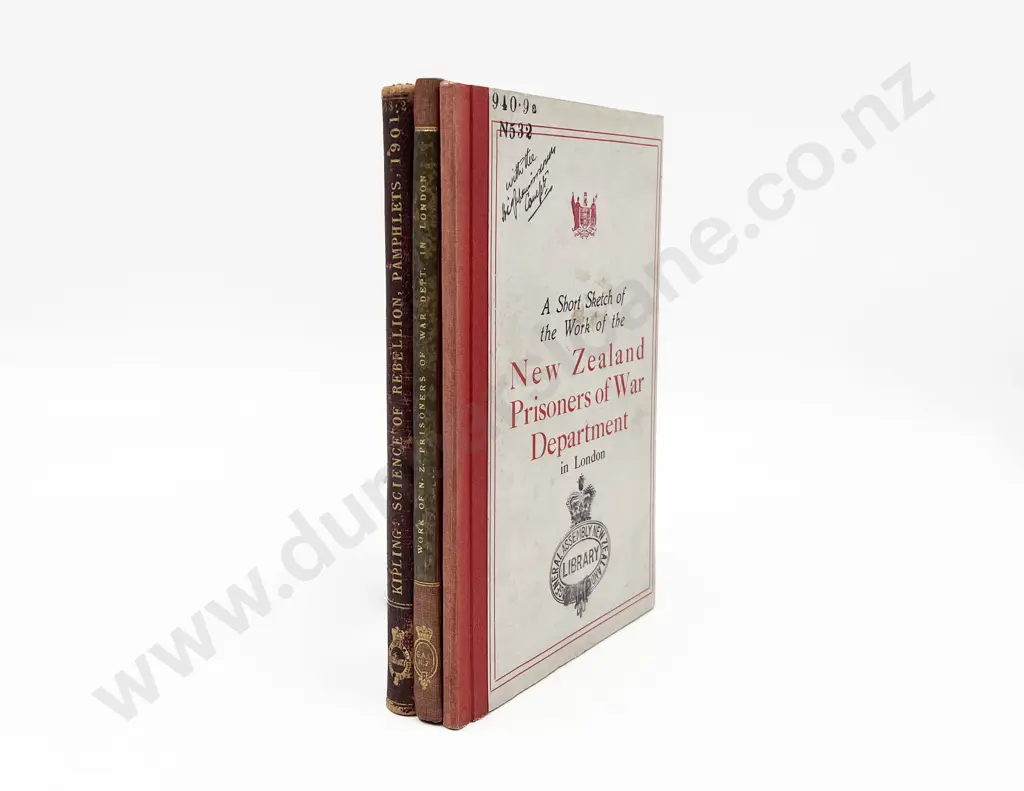 3 WWI & Boer War Reference Volumes Image 1++