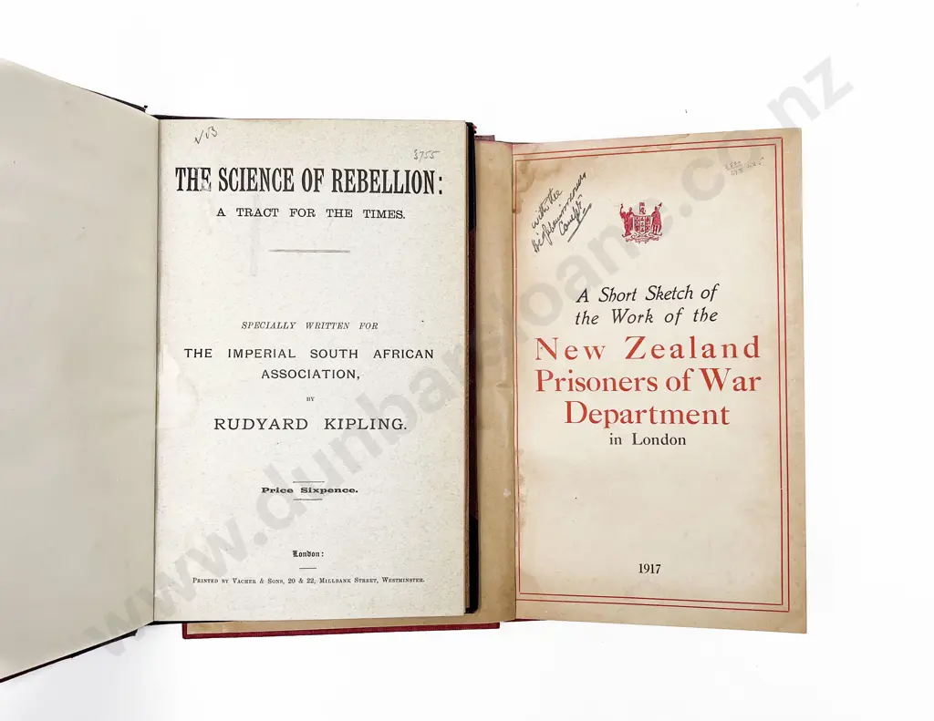 3 WWI & Boer War Reference Volumes Image 1++