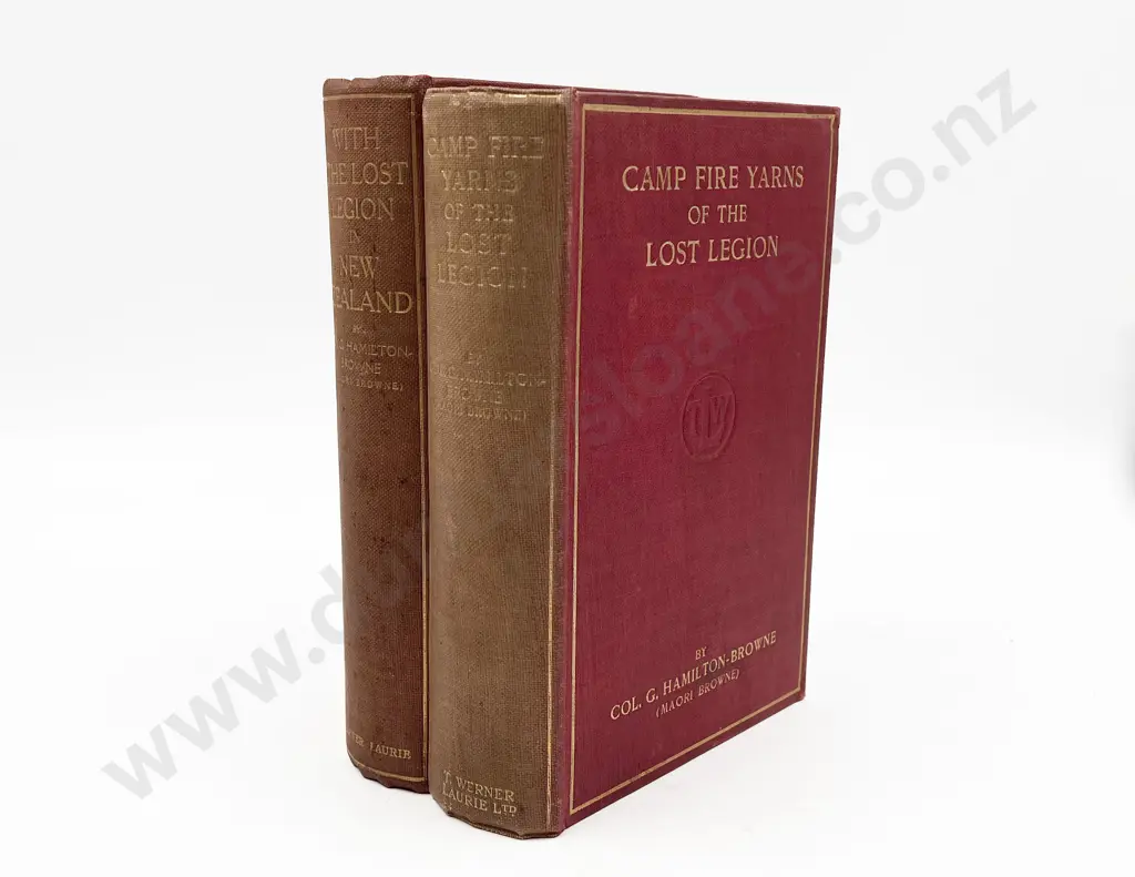 Hamilton-Browne Col G (Maori Browne)  - With The Lost Legion In New Zealand Image 1++