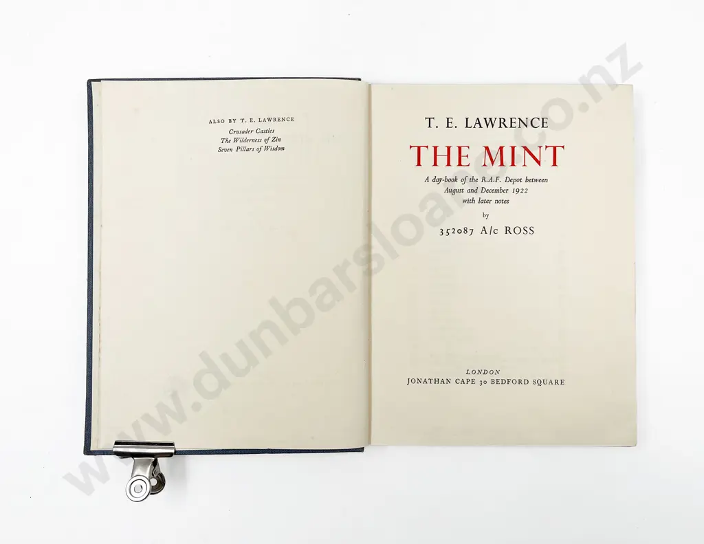 Lawrence T E - The Mint Image 1++