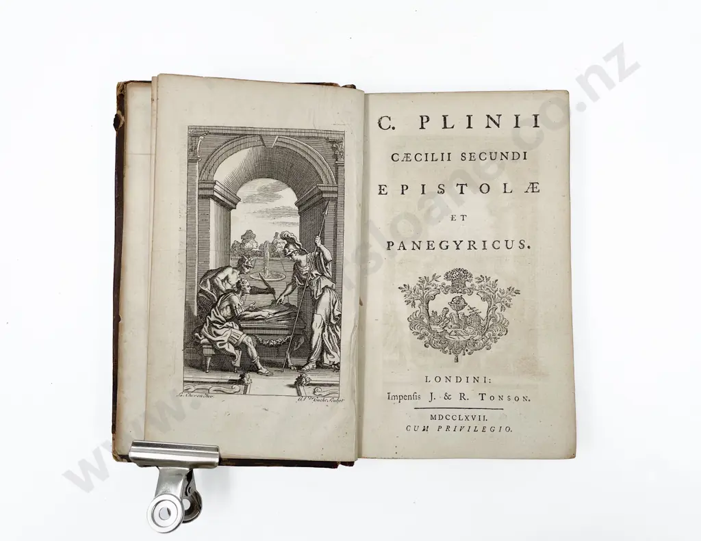 Pliny The Younger - C. Plinii Caecilii Secundi Epistolae Et Panegyricus Image 1++