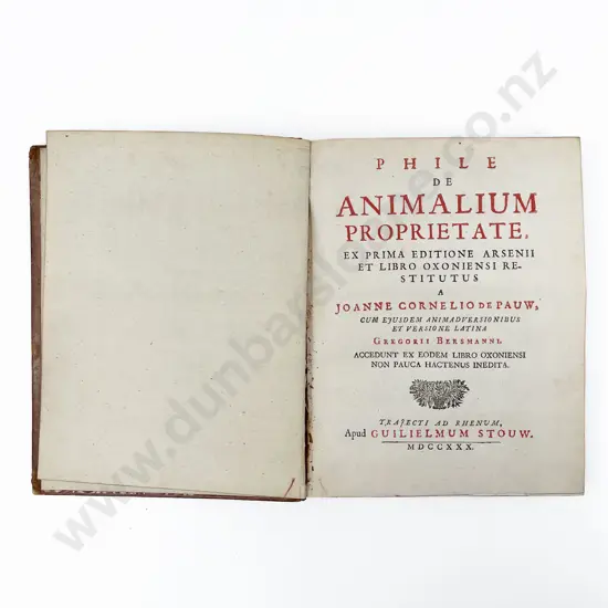 Philes Manuel - Phile De Animalium Proprietate