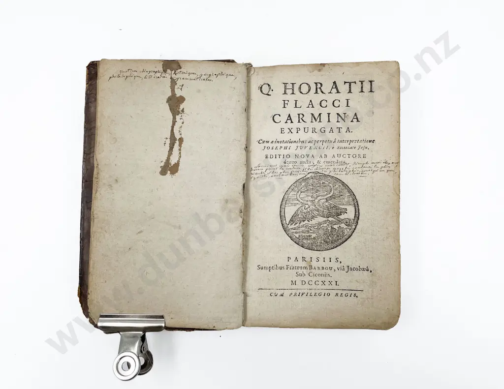 Horace - Q Horatii Flacci Carmina Expurgata Image 1++