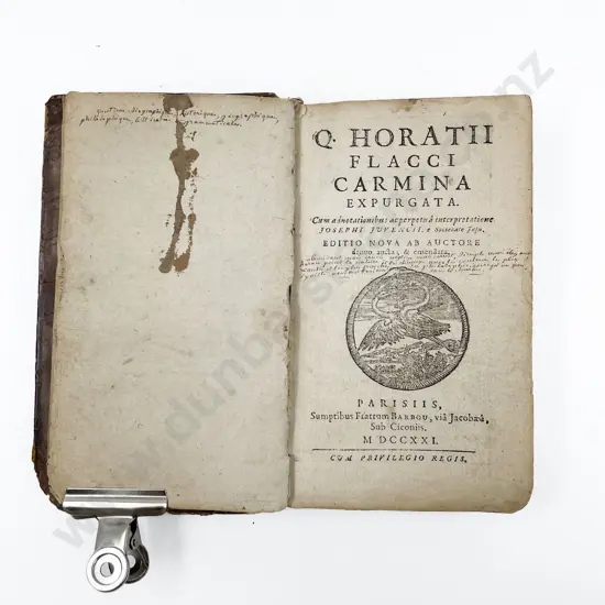 Horace - Q Horatii Flacci Carmina Expurgata