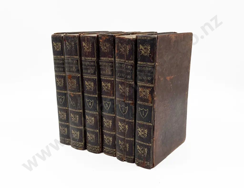 Mosheim John Lawrence - An Ecclesiatical History (5 Volumes of 6) Image 1++