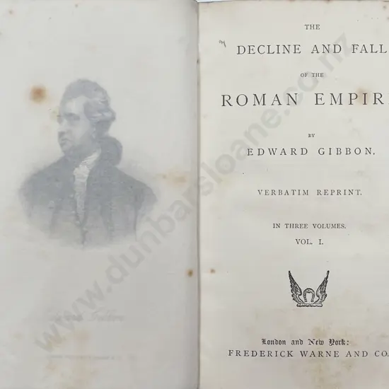 Gibbon Edward - The Decline And Fall of the roman Empire (3 Volumes)