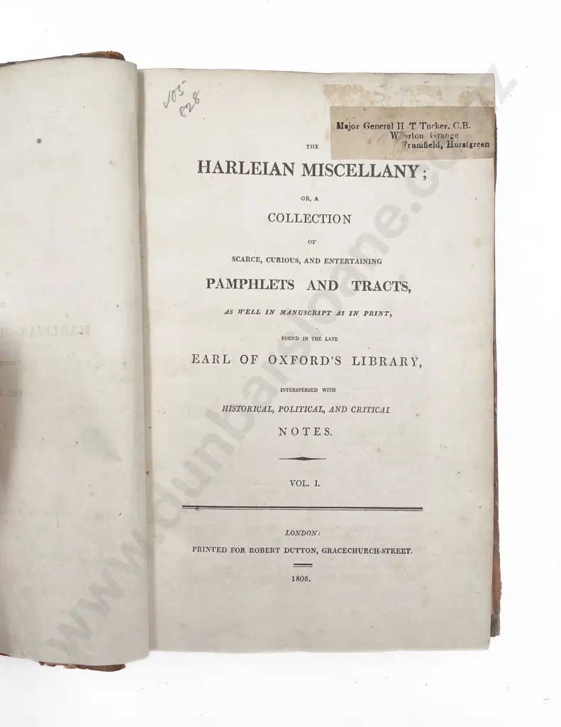 (-) The Harleian Miscellany (12 Volumes) Image 1++