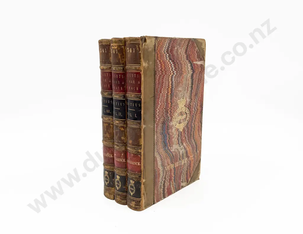 Campbell Rev A C - The Rights of War And Peace (3 Volumes) Image 1++