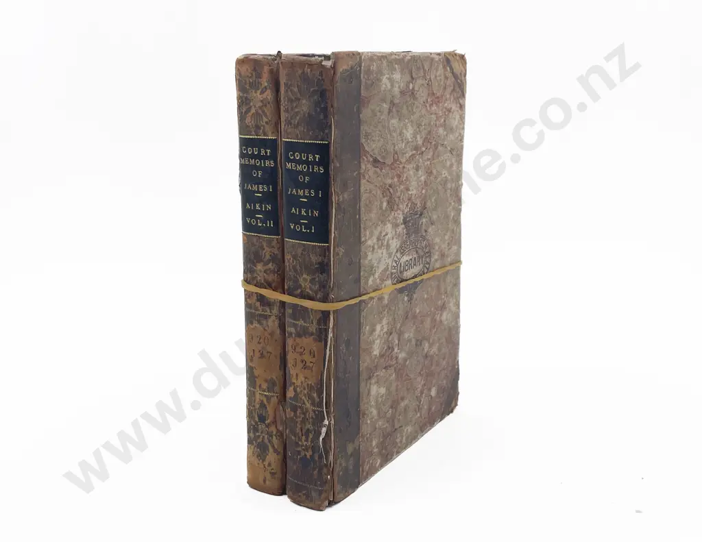 Aikin Lucy - Memoirs of The Court of King James The First (2 Volumes) Image 1++