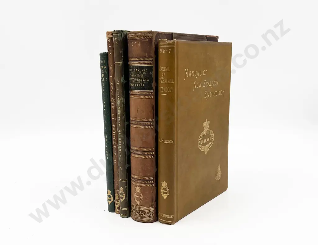 5 Various Natural History Volumes Image 1++