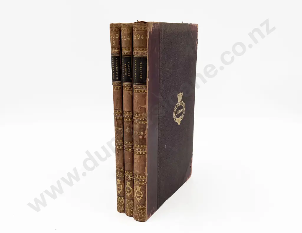 Three New Zealand Natural History Volumes Image 1++