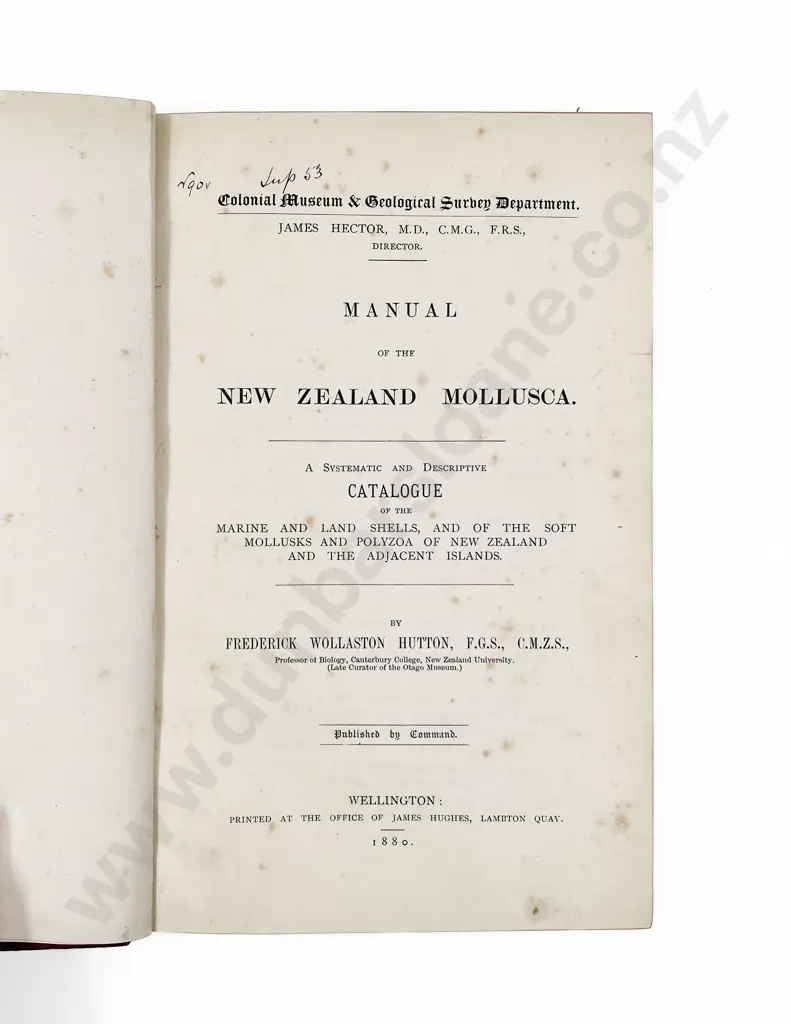 Three New Zealand Natural History Volumes Image 1++