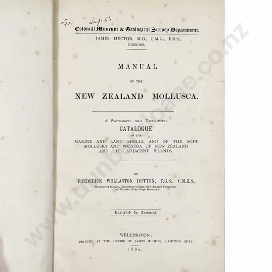 Three New Zealand Natural History Volumes