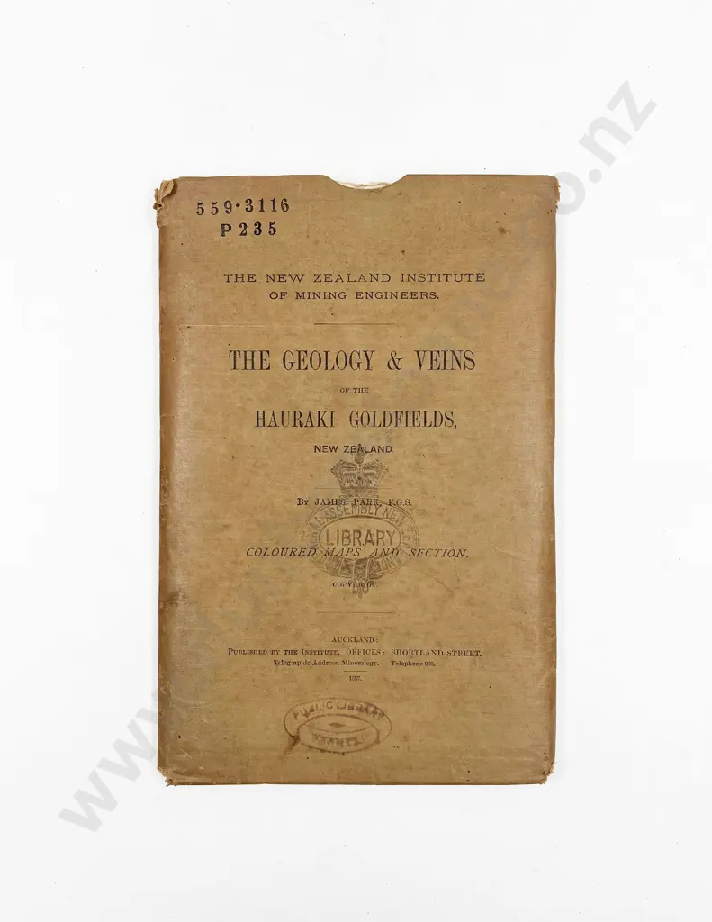 4 Vintage New Zealand Geology Volumes Image 1++