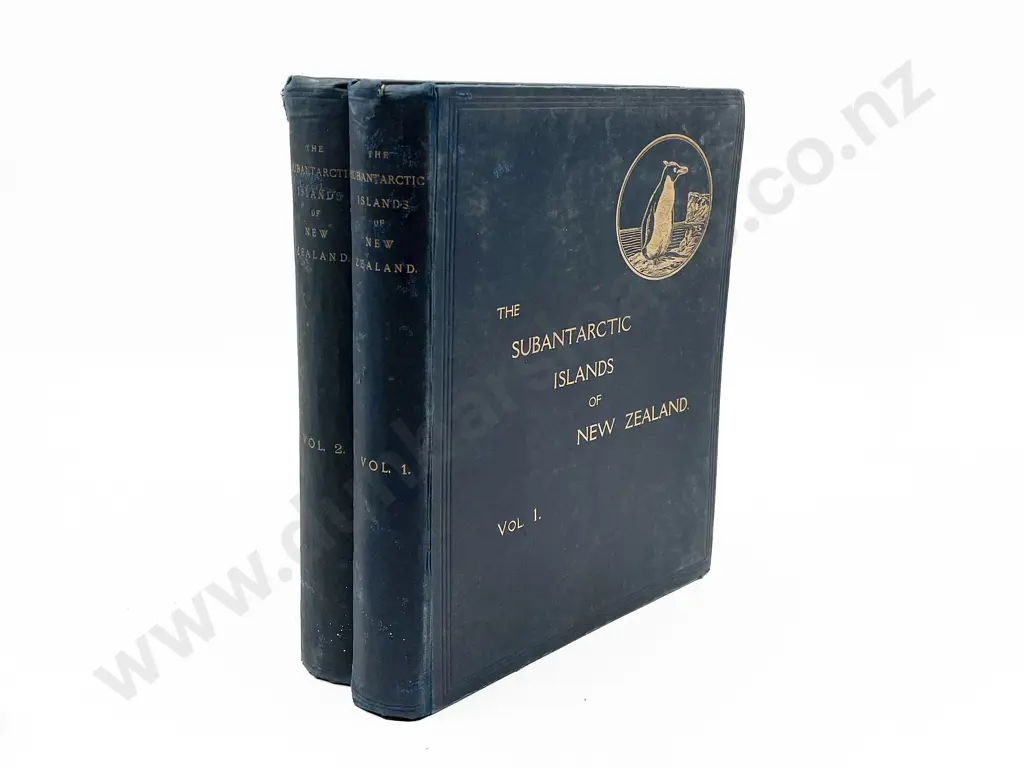 Chilton Charles - The Subantarctic Islands Of New Zealand (2 volumes) Image 1++