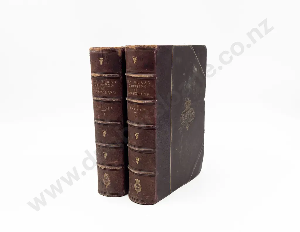 Nansen Fridtjof - The First Crossing of Greenland (2 Volumes) Image 1++
