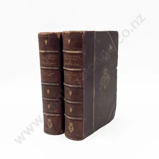 Nansen Fridtjof - The First Crossing of Greenland (2 Volumes)