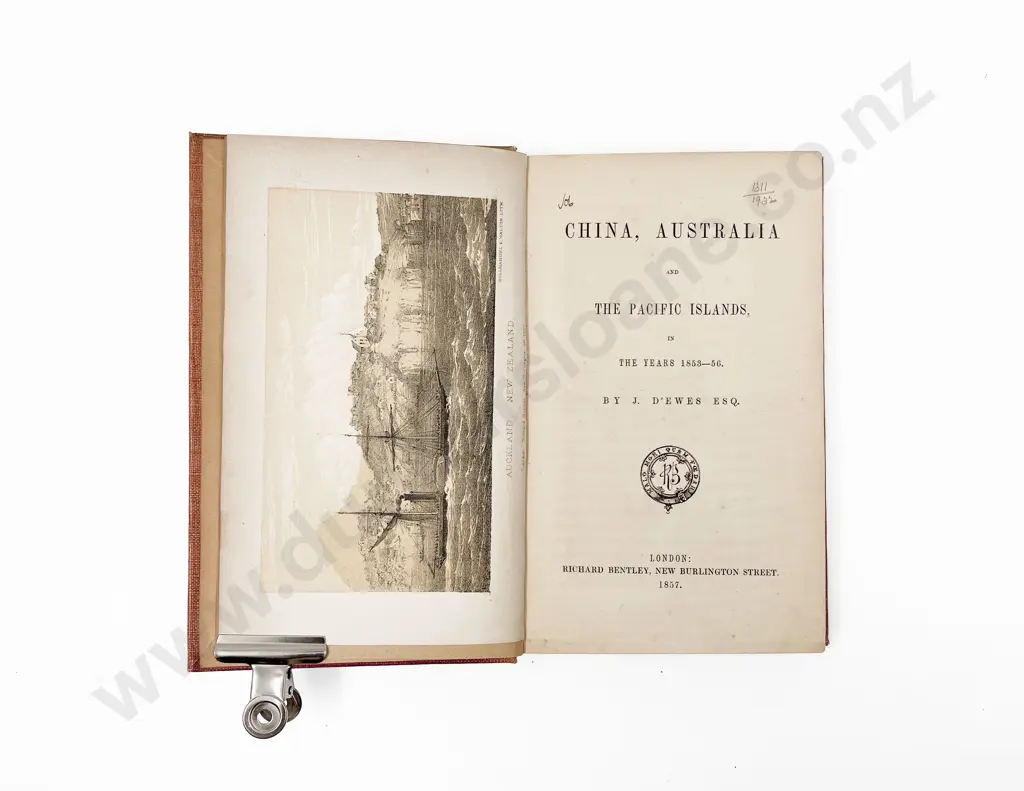 D'Ewes J - China Australia and The Pacific Islands in The Years 1853-56 Image 1++