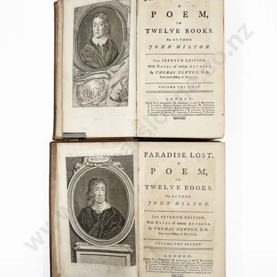 Milton John - Paradise Lost A Poem In Twelve Books