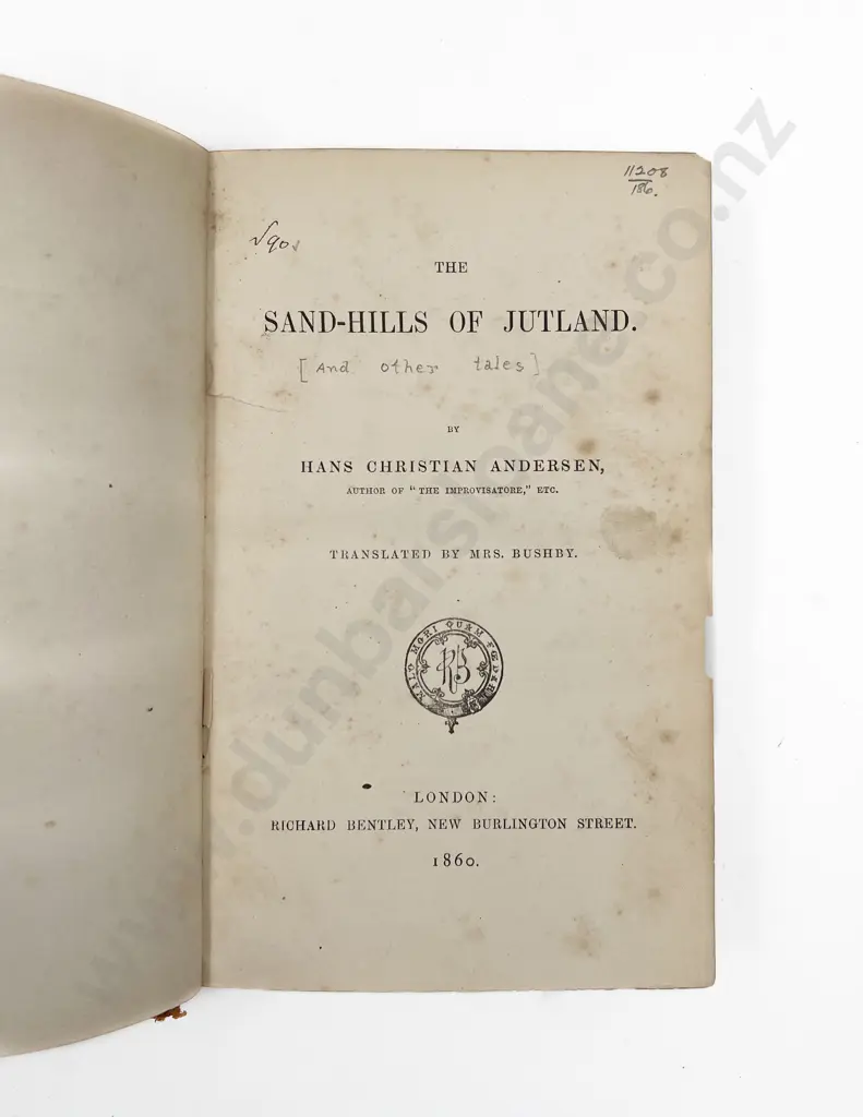 Andersen Hans Christian - The Sand Hills Of Jutland Image 1++