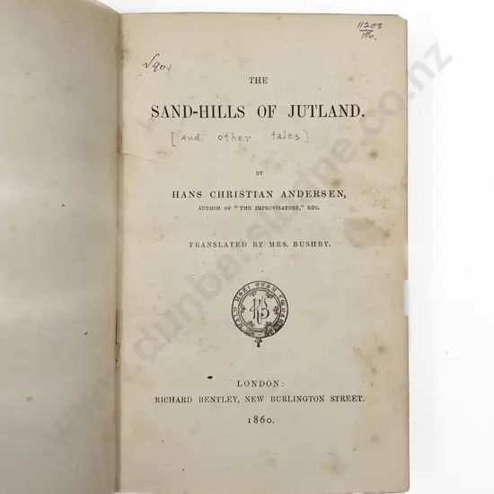 Andersen Hans Christian - The Sand Hills Of Jutland