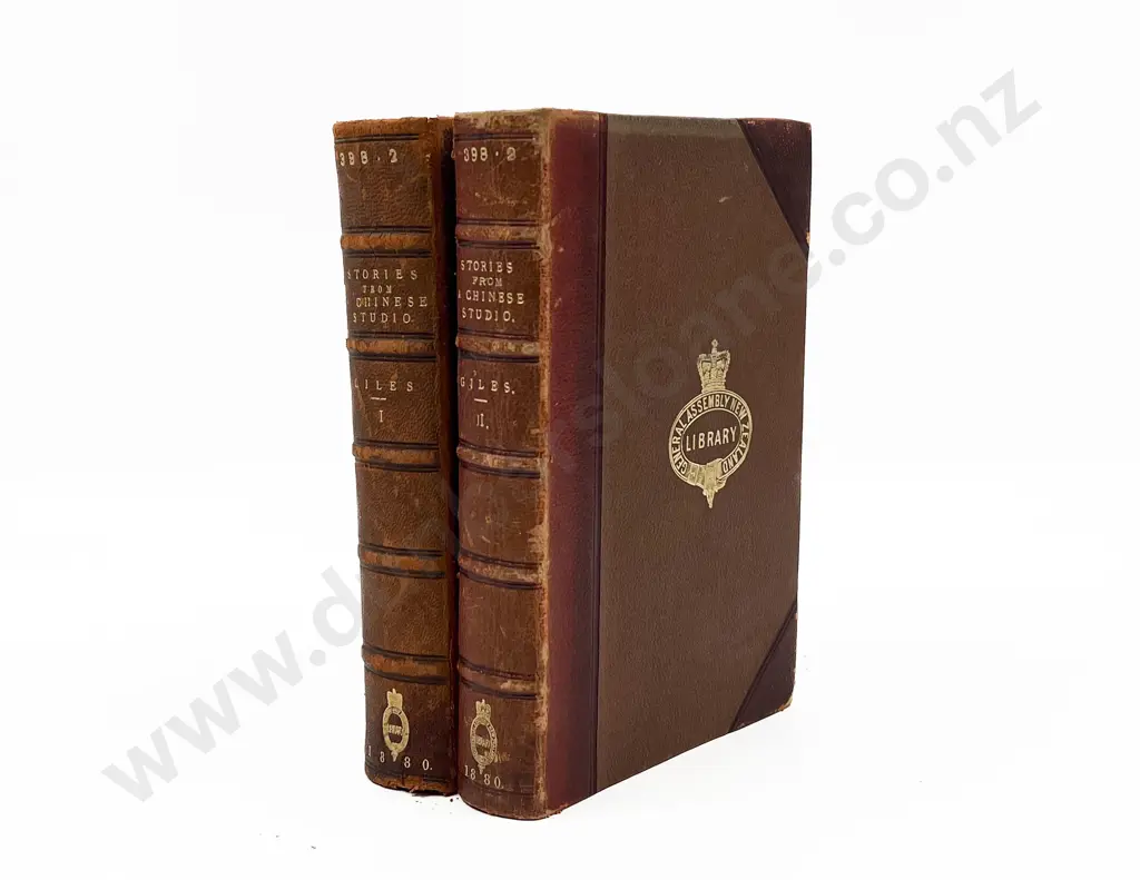 Giles Herbert A - (Trans) Strange Stories from a Chinese Studio (2 Volumes) Image 1++
