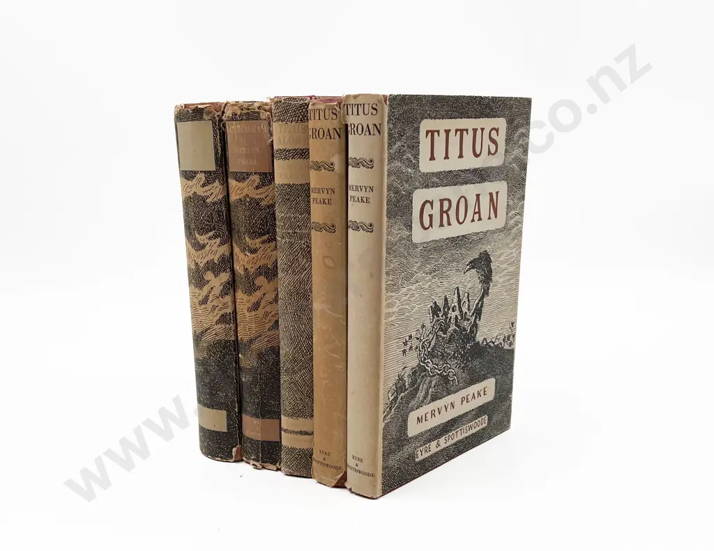 7 Mervyn Peake Volumes Image 1++